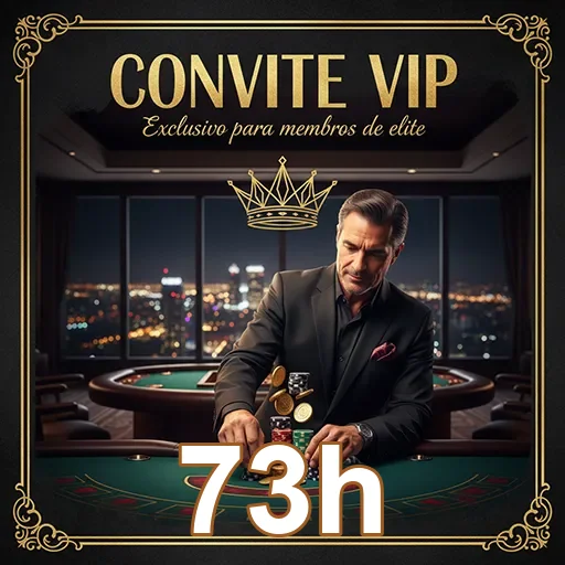 Jogador animado em mesa de jogo ao vivo na 73h