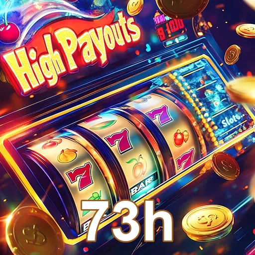 Máquina caça-níqueis com altos prêmios, disponível no site 73h.